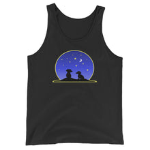 Load image into Gallery viewer, Dachshund Night Love - Unisex/Men's Tank Top - WeeShopyDog