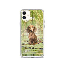 Load image into Gallery viewer, Dachshund Lotus - iPhone Case
