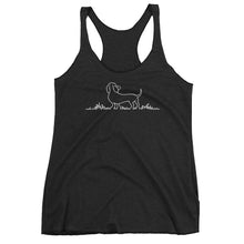 Load image into Gallery viewer, Dachshund Grass - Women's Tank Top - WeeShopyDog
