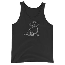 Load image into Gallery viewer, Dachshund Hope - Unisex/Men's Tank Top - WeeShopyDog