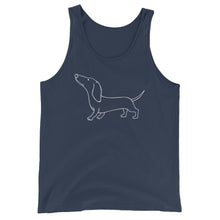 Load image into Gallery viewer, Dachshund Mood - Unisex/Men's Tank Top - WeeShopyDog