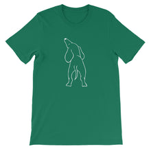 Load image into Gallery viewer, Dachshund Ahead - Unisex/Men&#39;s T-shirt - WeeShopyDog
