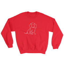 Load image into Gallery viewer, Dachshund Love - Sweatshirt - WeeShopyDog