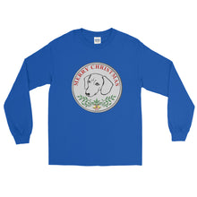 Load image into Gallery viewer, Dachshund Merry Christmas - Long Sleeve T-Shirt - WeeShopyDog