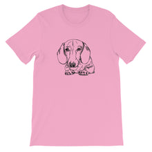 Load image into Gallery viewer, Dachshund Paw - Unisex/Men's T-shirt - WeeShopyDog