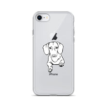 Load image into Gallery viewer, Dachshund Play - iPhone Case