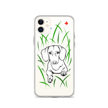 Load image into Gallery viewer, Dachshund Play Grass - iPhone Case