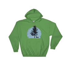 Load image into Gallery viewer, Dachshund Christmas Tree - Hooded Sweatshirt - WeeShopyDog