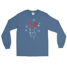 Load image into Gallery viewer, Dachshund Christmas Moose - Long Sleeve T-Shirt - WeeShopyDog
