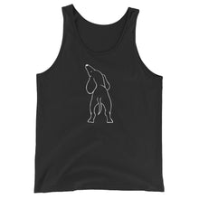 Load image into Gallery viewer, Dachshund Ahead - Unisex/Men's Tank Top - WeeShopyDog