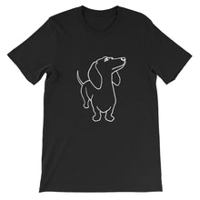 Load image into Gallery viewer, Dachshund - Unisex/Men's T-shirt - WeeShopyDog
