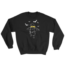 Load image into Gallery viewer, Dachshund Halloween Bats - Sweatshirt - WeeShopyDog