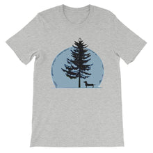 Load image into Gallery viewer, Dachshund Christmas Tree - Unisex/Men's T-shirt - WeeShopyDog