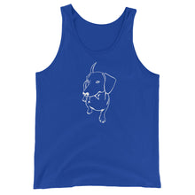 Load image into Gallery viewer, Dachshund Cute - Unisex/Men's Tank Top - WeeShopyDog