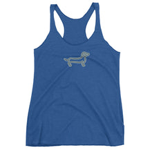 Load image into Gallery viewer, Dachshund Line - Women's Tank Top - WeeShopyDog