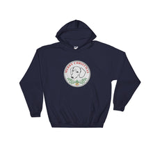 Load image into Gallery viewer, Dachshund Merry Christmas - Hooded Sweatshirt - WeeShopyDog