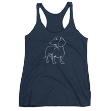 Load image into Gallery viewer, Dachshund Beauty - Women's Tank Top - WeeShopyDog