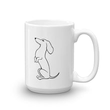 Load image into Gallery viewer, Dachshund Sit-up - Mug - WeeShopyDog