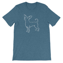 Load image into Gallery viewer, Chihuahua Smile - Unisex/Men's T-shirt - WeeShopyDog