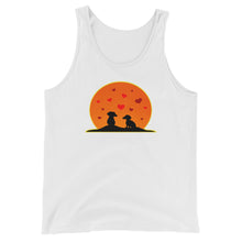 Load image into Gallery viewer, Dachshund In Love - Unisex/Men's Tank Top - WeeShopyDog