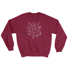 Load image into Gallery viewer, Dachshund Play Grass - Sweatshirt - WeeShopyDog