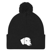 Load image into Gallery viewer, Dachshund Special - Pom Pom Knit Beanie - WeeShopyDog