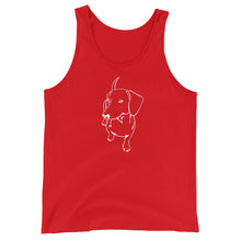 Load image into Gallery viewer, Dachshund Cute - Unisex/Men's Tank Top - WeeShopyDog