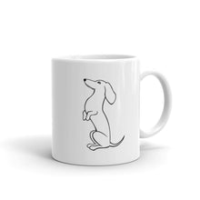 Load image into Gallery viewer, Dachshund Sit-up - Mug - WeeShopyDog