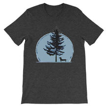 Load image into Gallery viewer, Dachshund Christmas Tree - Unisex/Men's T-shirt - WeeShopyDog
