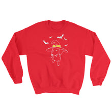 Load image into Gallery viewer, Dachshund Halloween Bats - Sweatshirt - WeeShopyDog
