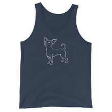 Load image into Gallery viewer, Chihuahua Smile - Unisex/Men's Tank Top - WeeShopyDog