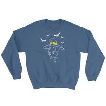 Load image into Gallery viewer, Dachshund Halloween Bats - Sweatshirt - WeeShopyDog