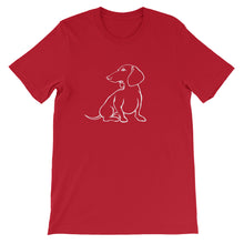 Load image into Gallery viewer, Dachshund Hope - Unisex/Men's T-shirt - WeeShopyDog