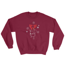 Load image into Gallery viewer, Dachshund Christmas Moose - Sweatshirt - WeeShopyDog
