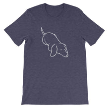 Load image into Gallery viewer, Dachshund Sleep - Unisex/Men's T-shirt - WeeShopyDog