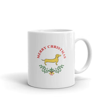 Load image into Gallery viewer, Dachshund Merry Christmas II - Mug - WeeShopyDog