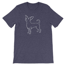 Load image into Gallery viewer, Chihuahua Smile - Unisex/Men's T-shirt - WeeShopyDog