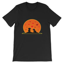 Load image into Gallery viewer, Dachshund In Love - Unisex/Men's T-shirt - WeeShopyDog