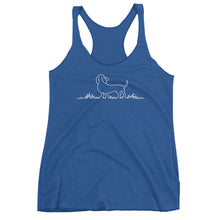 Load image into Gallery viewer, Dachshund Grass - Women's Tank Top - WeeShopyDog