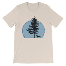 Load image into Gallery viewer, Dachshund Christmas Tree - Unisex/Men's T-shirt - WeeShopyDog