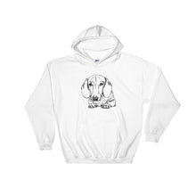 Load image into Gallery viewer, Dachshund Paw - Hooded Sweatshirt - WeeShopyDog