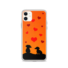 Load image into Gallery viewer, Dachshund In Love - iPhone Case