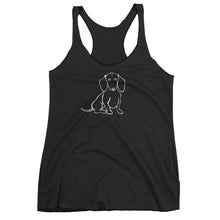 Load image into Gallery viewer, Dachshund Love - Women's Tank Top - WeeShopyDog