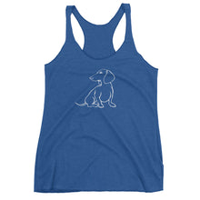 Load image into Gallery viewer, Dachshund Hope - Women's Tank Top - WeeShopyDog