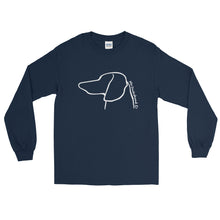 Load image into Gallery viewer, My Dachshund Outline - Long Sleeve T-Shirt - WeeShopyDog