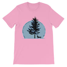 Load image into Gallery viewer, Dachshund Christmas Tree - Unisex/Men's T-shirt - WeeShopyDog
