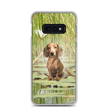 Load image into Gallery viewer, Dachshund Lotus - Samsung Case - WeeShopyDog