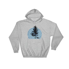 Load image into Gallery viewer, Dachshund Christmas Tree - Hooded Sweatshirt - WeeShopyDog