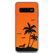Load image into Gallery viewer, Dachshund Palm Tree - Samsung Case - WeeShopyDog