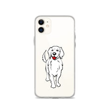Load image into Gallery viewer, Golden Retriever Smile - iPhone Case